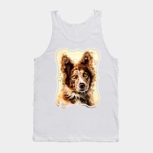 Border Collie Tank Top